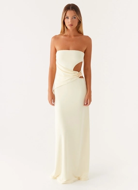 Color Pop Anetta Maxi Dress - Yellow