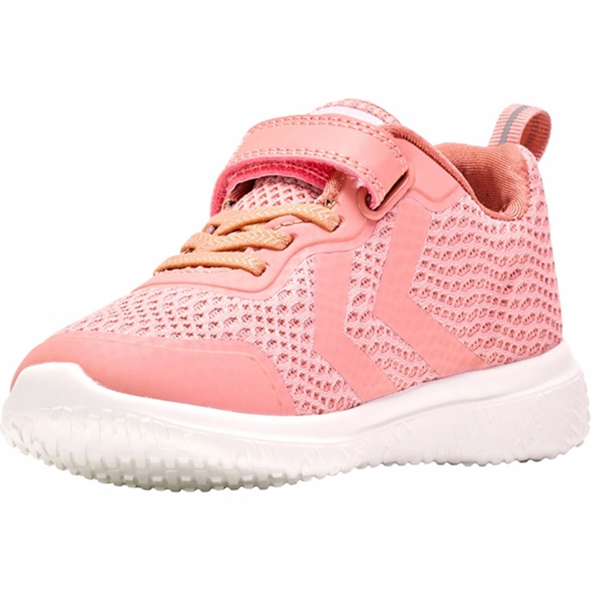 Hummel Actus Recycled JR Sneakers Pink Low Profile Silhouette Go Active
