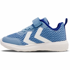 Hummel Lichen Blue Actus Ml Recycled Infant Sneakers Cushioned performance