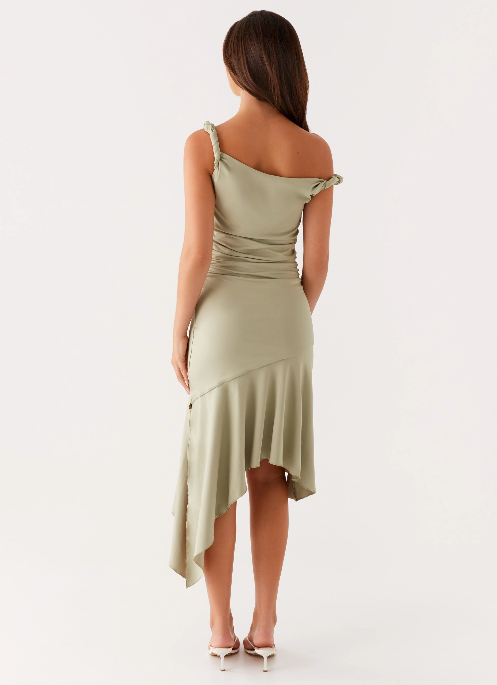 Huntah Midi Dress - Sage Fashion Mix
