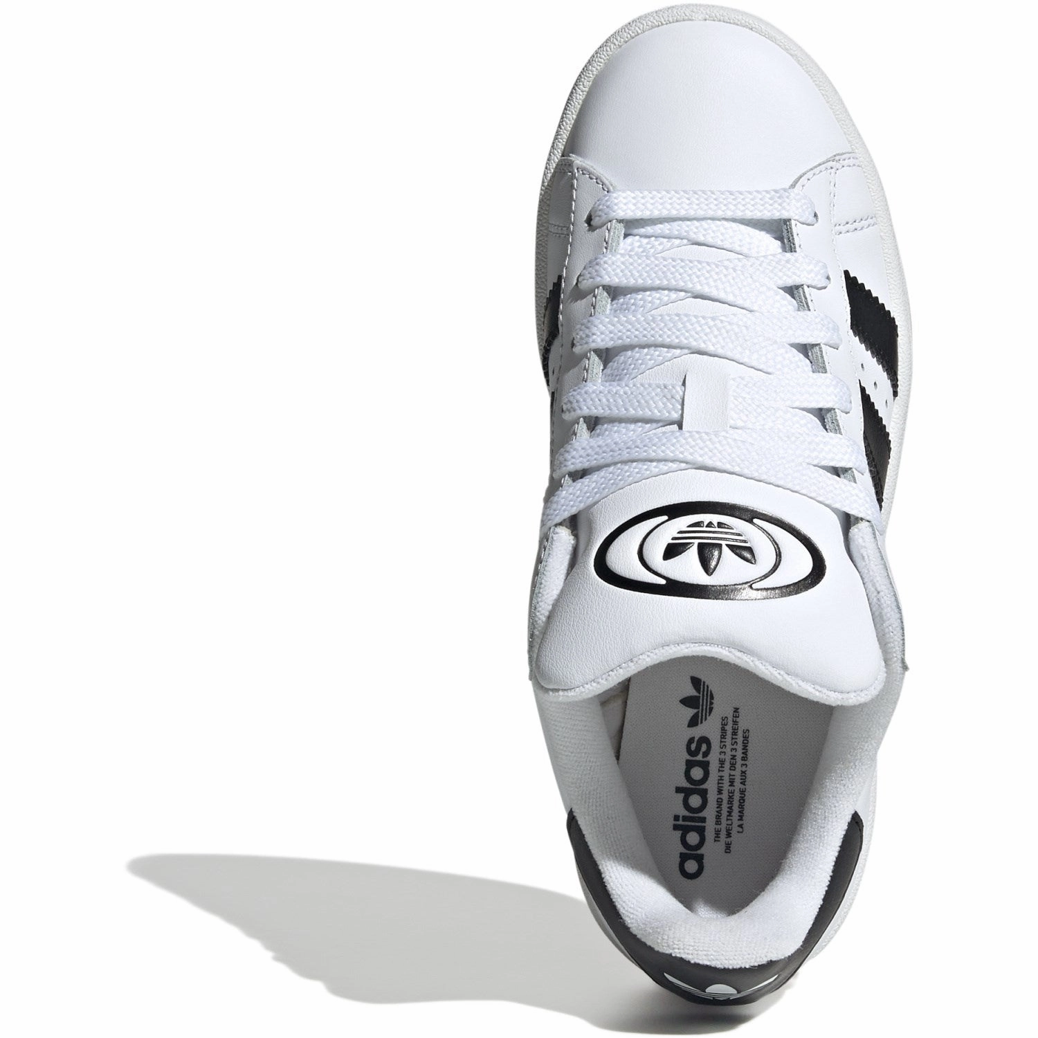 adidas Originals Ftwr White/Core Black/Ftwr White Campus 00S J Sneakers Heel Support Comfortable Design Features