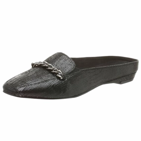 Women's Brooklyne Mule Sandals In Black Suede Premium Fit Easy Beach Footwear