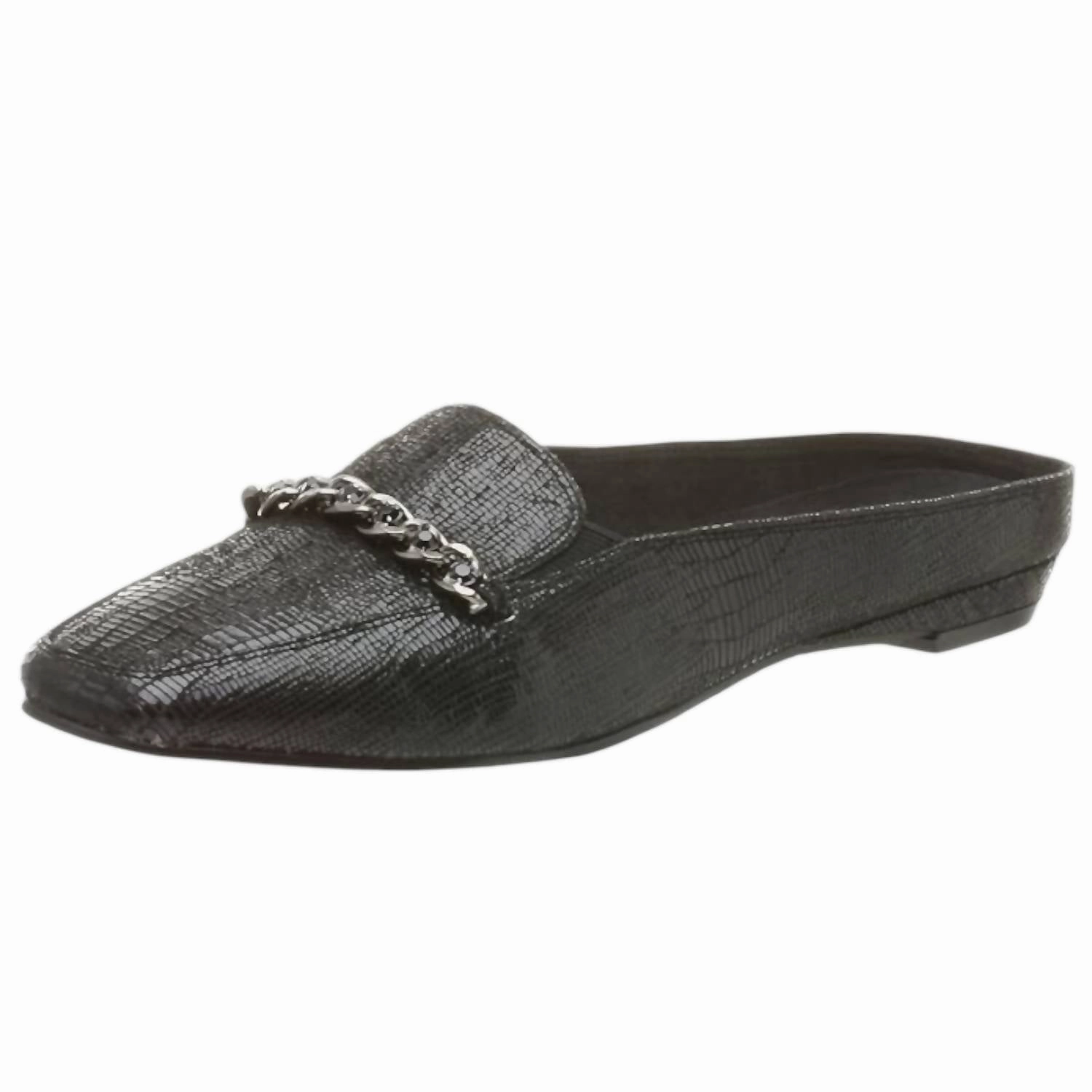 Women's Brooklyne Mule Sandals In Black Suede Premium Fit Easy Beach Footwear