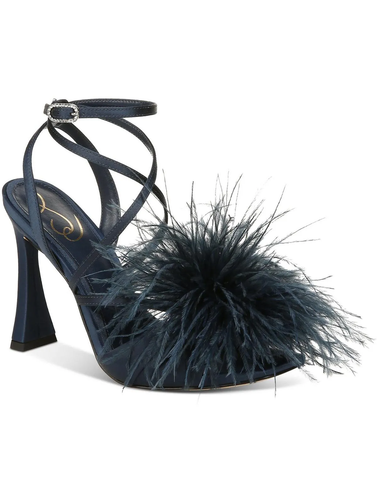 Simple Step Ignite Womens Leather Ankle Strap Wedge Sandals