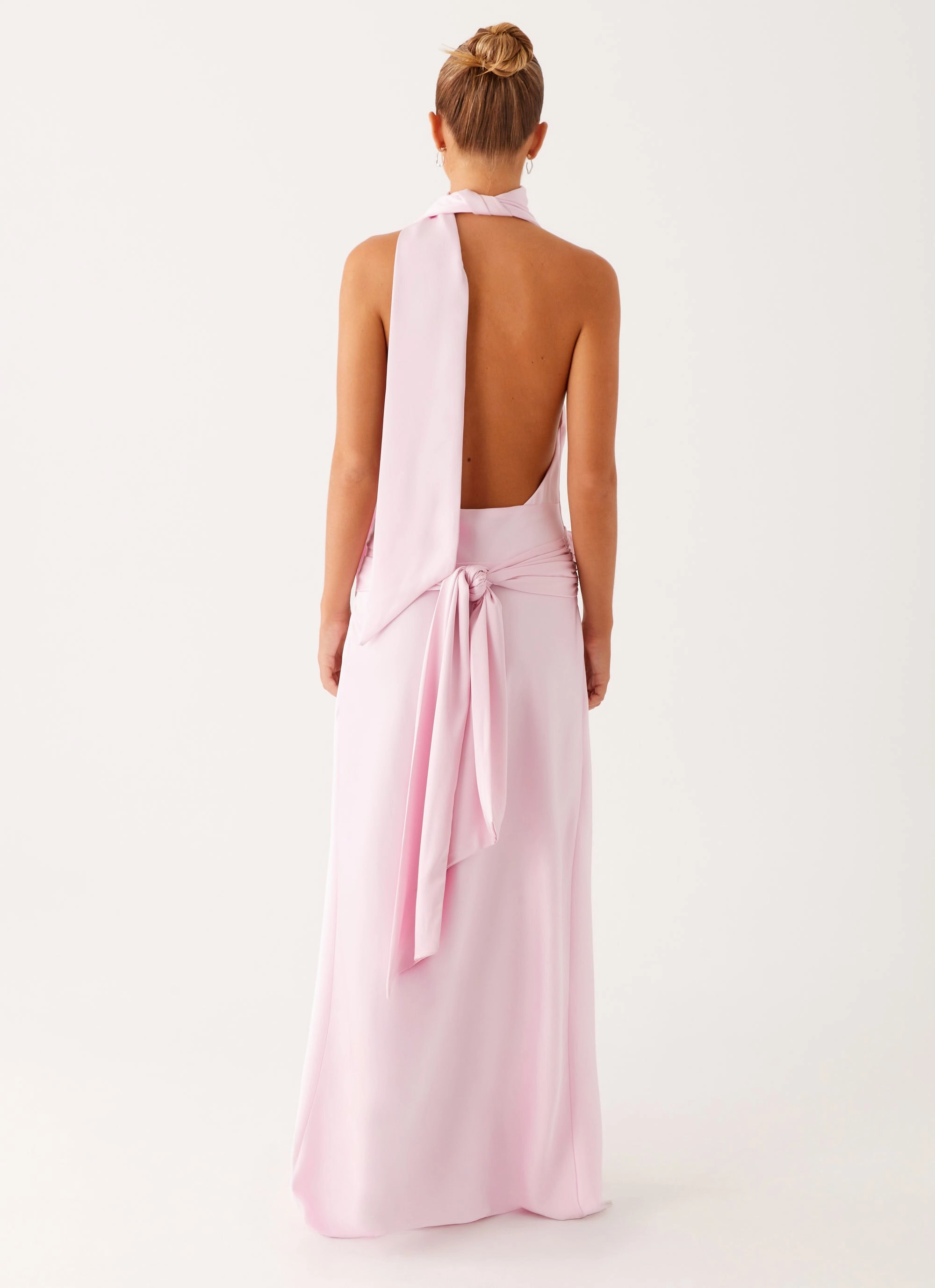 Imani Maxi Dress - Pink Live Soft