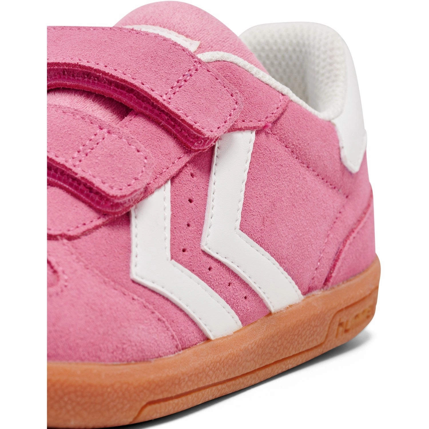 Hummel Prism Pink Victory Suede Ii Low Sneakers Ultra Cushioned Collar