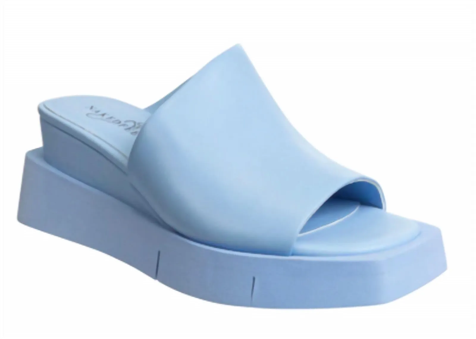 Infinity Sandal In Light Blue Flexible Sole Flexion
