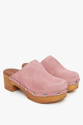 Isabel Clog In Pink Relaxed Style
