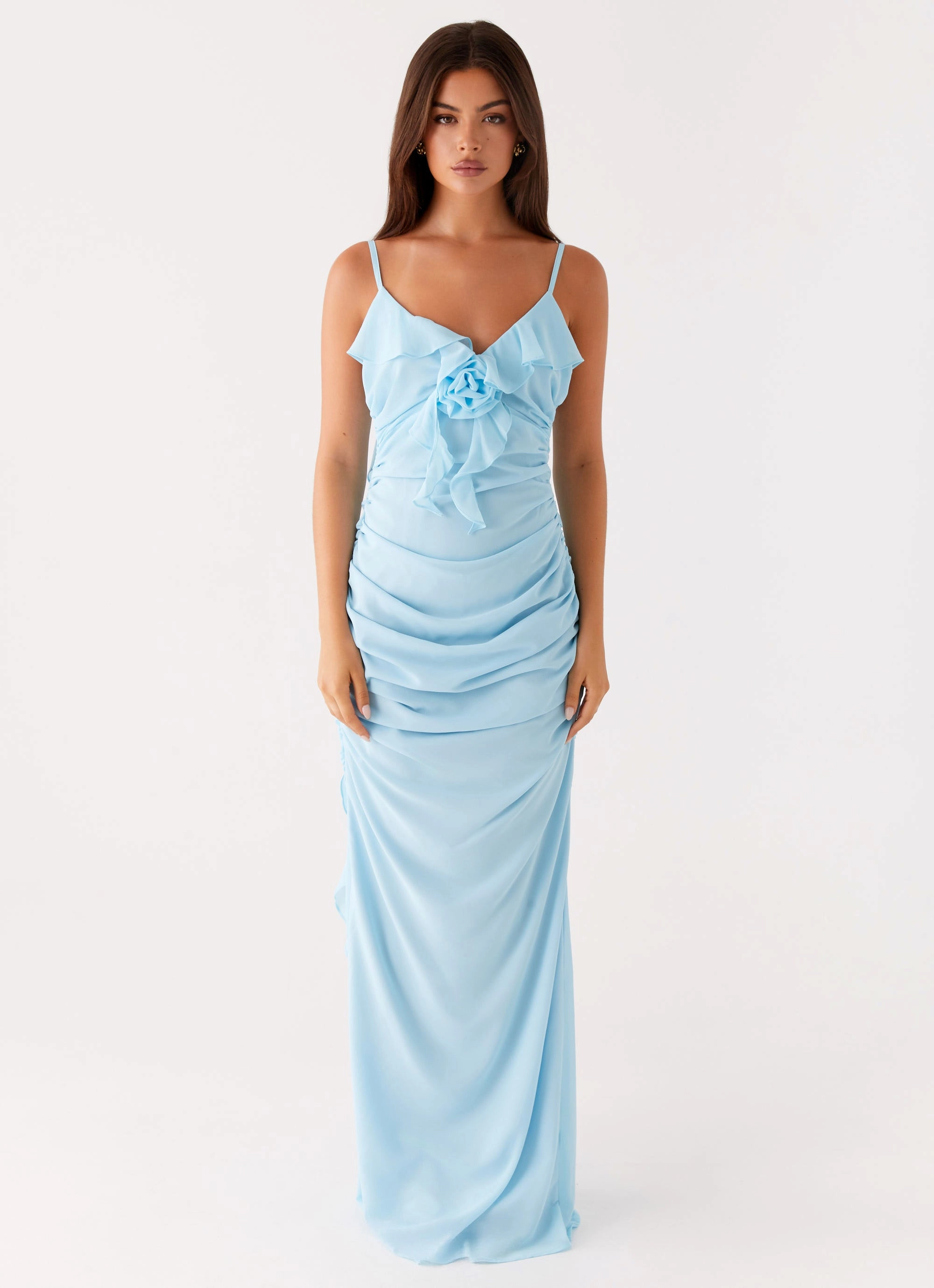 Sunset Scene Jasmina Maxi Dress - Blue
