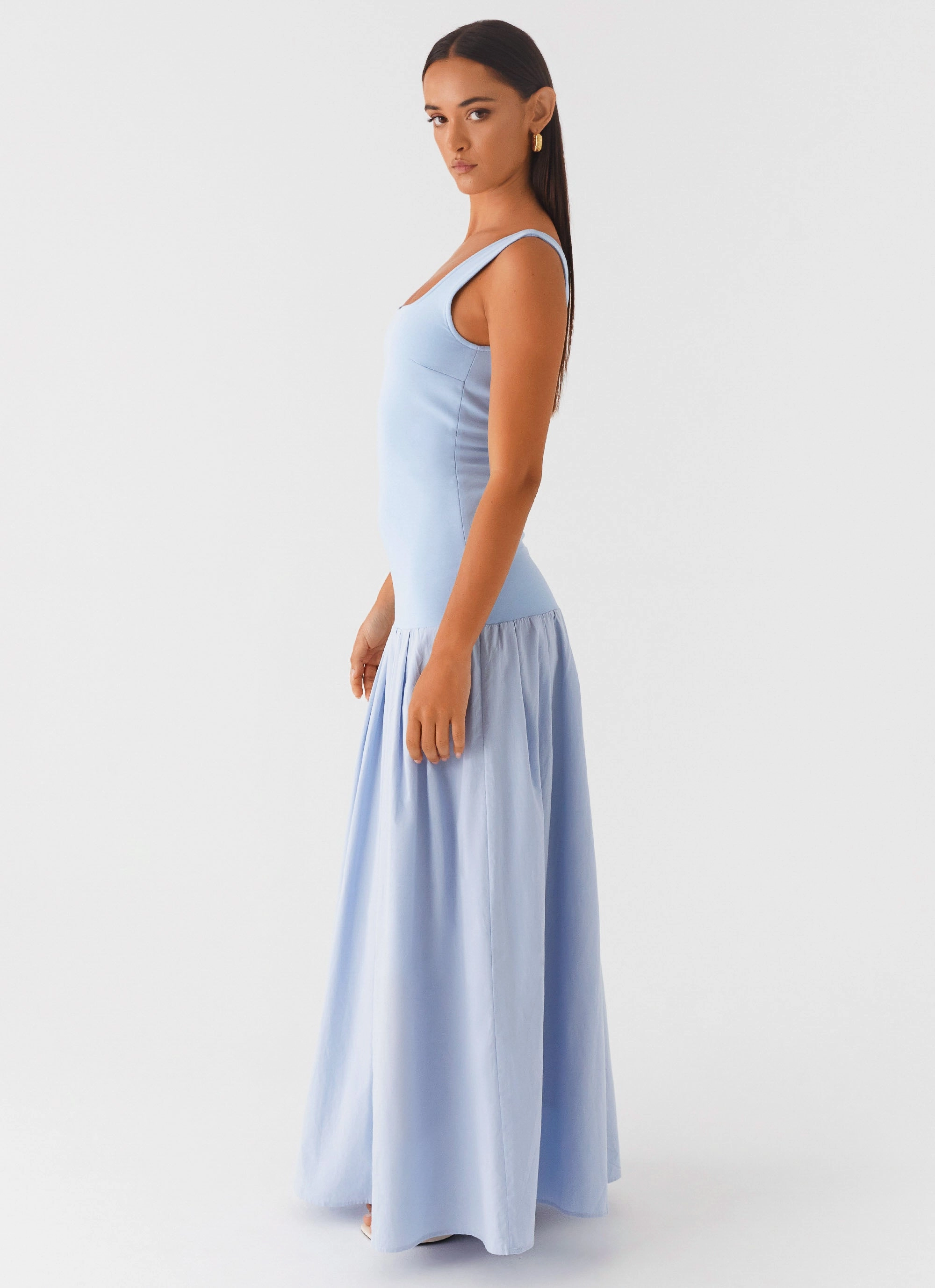 boho vibe Jaxon Maxi Dress - Blue