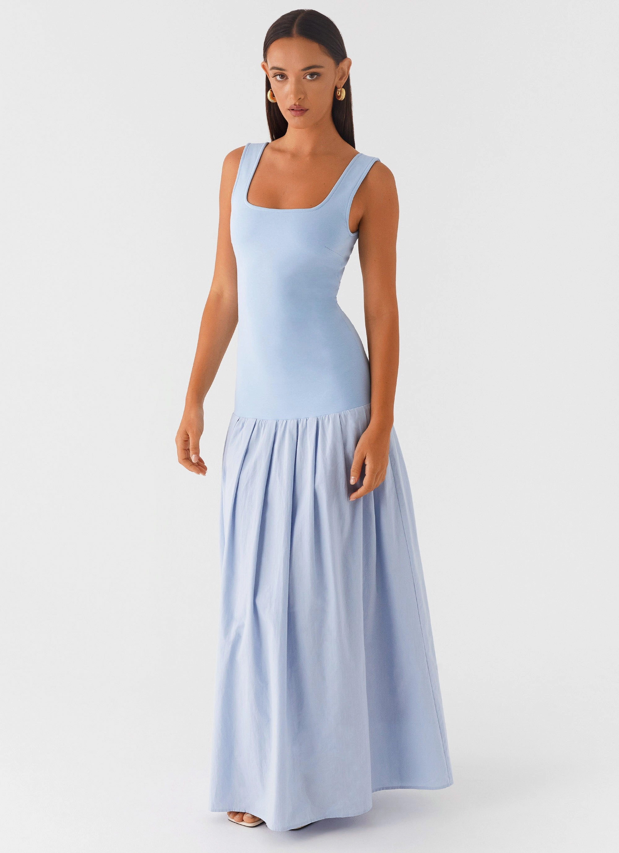 Night Party Gentle Shine Jaxon Maxi Dress - Blue
