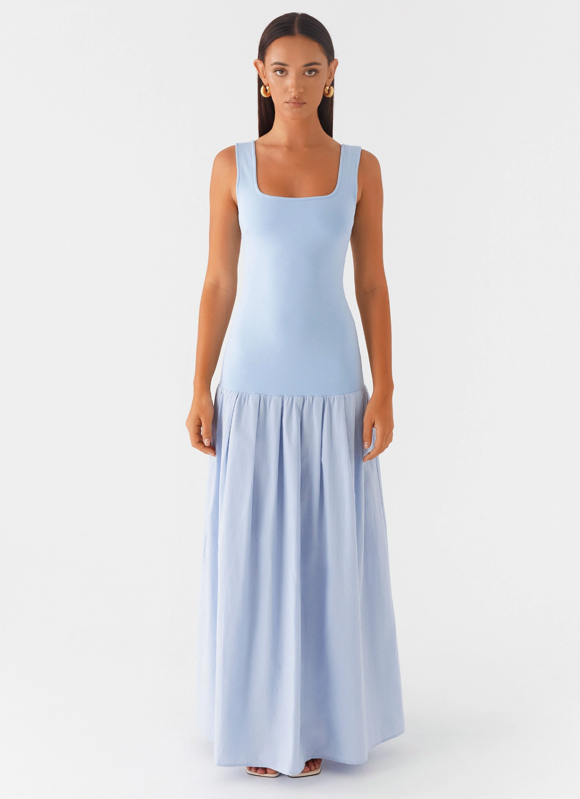 Soft Presence Jaxon Maxi Dress - Blue