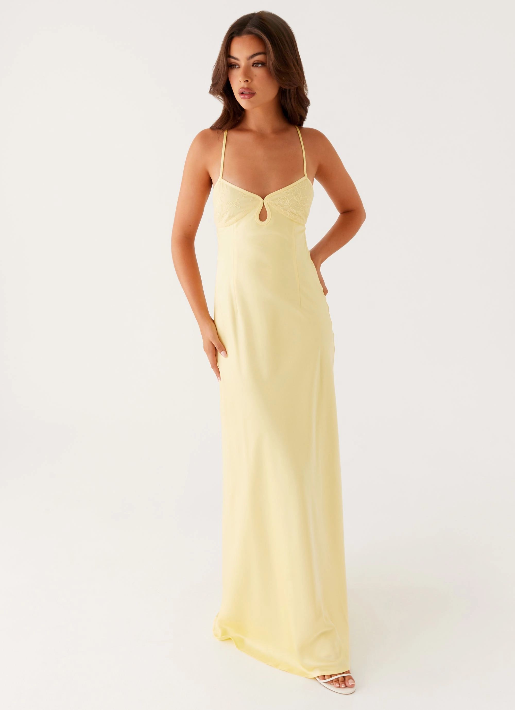Joanie Maxi Dress - Yellow Fresh Palette Smart Layers