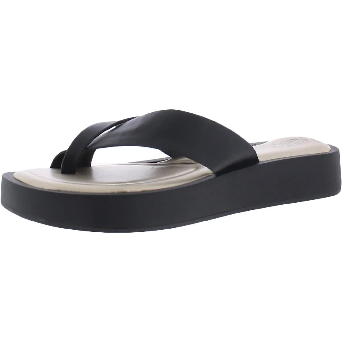 Casual Beach Sandals Jonas Womens Toe Loop Comfort Wedge Sandals