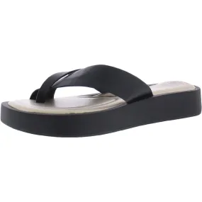 Casual Beach Sandals Jonas Womens Toe Loop Comfort Wedge Sandals