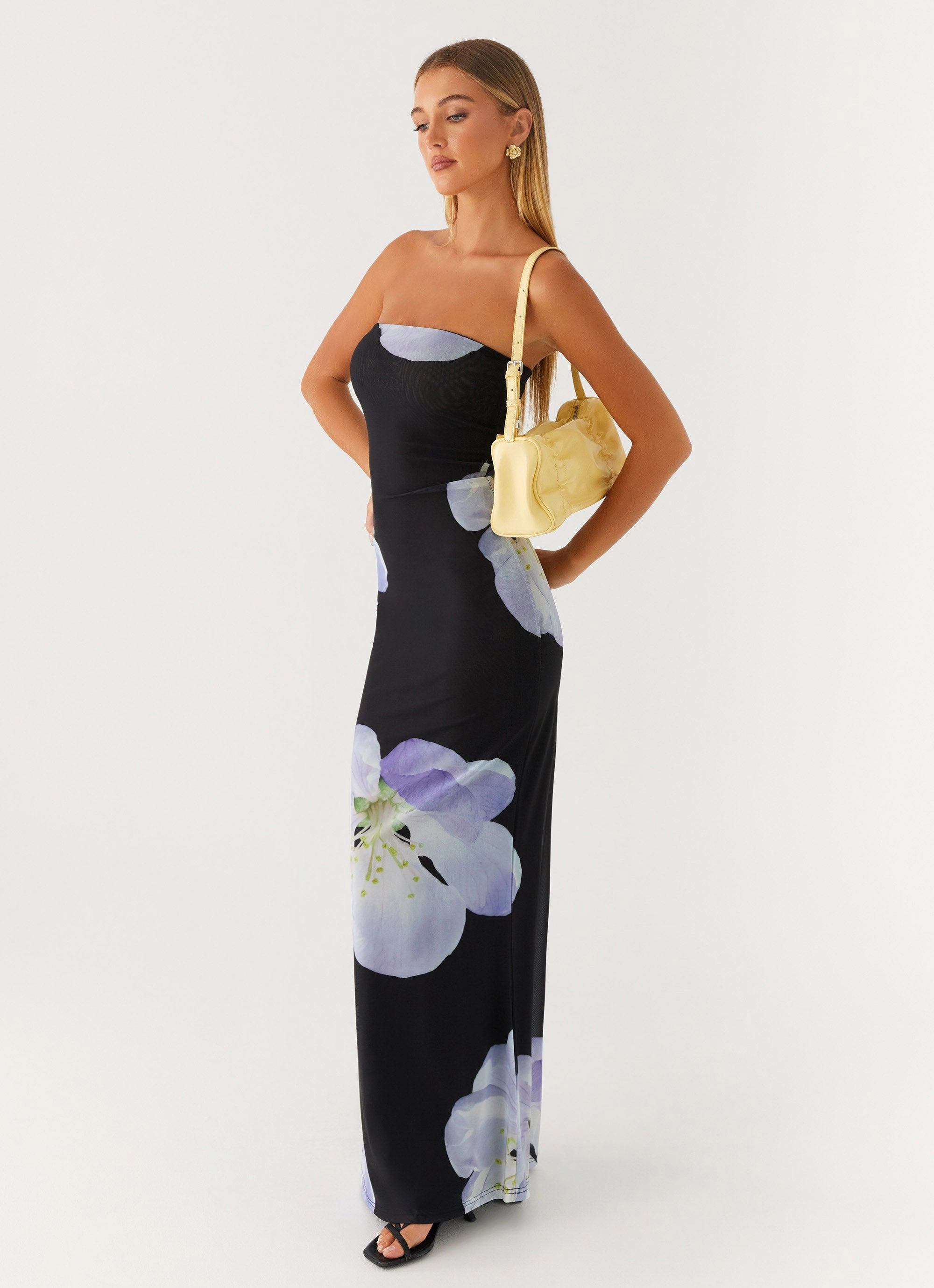 Olive Fresh Jorja Maxi Dress - Flower Print