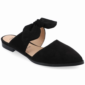 Journee Collection Women's Telulah Narrow Width Mules Sustainable Production Method Cozy Walk