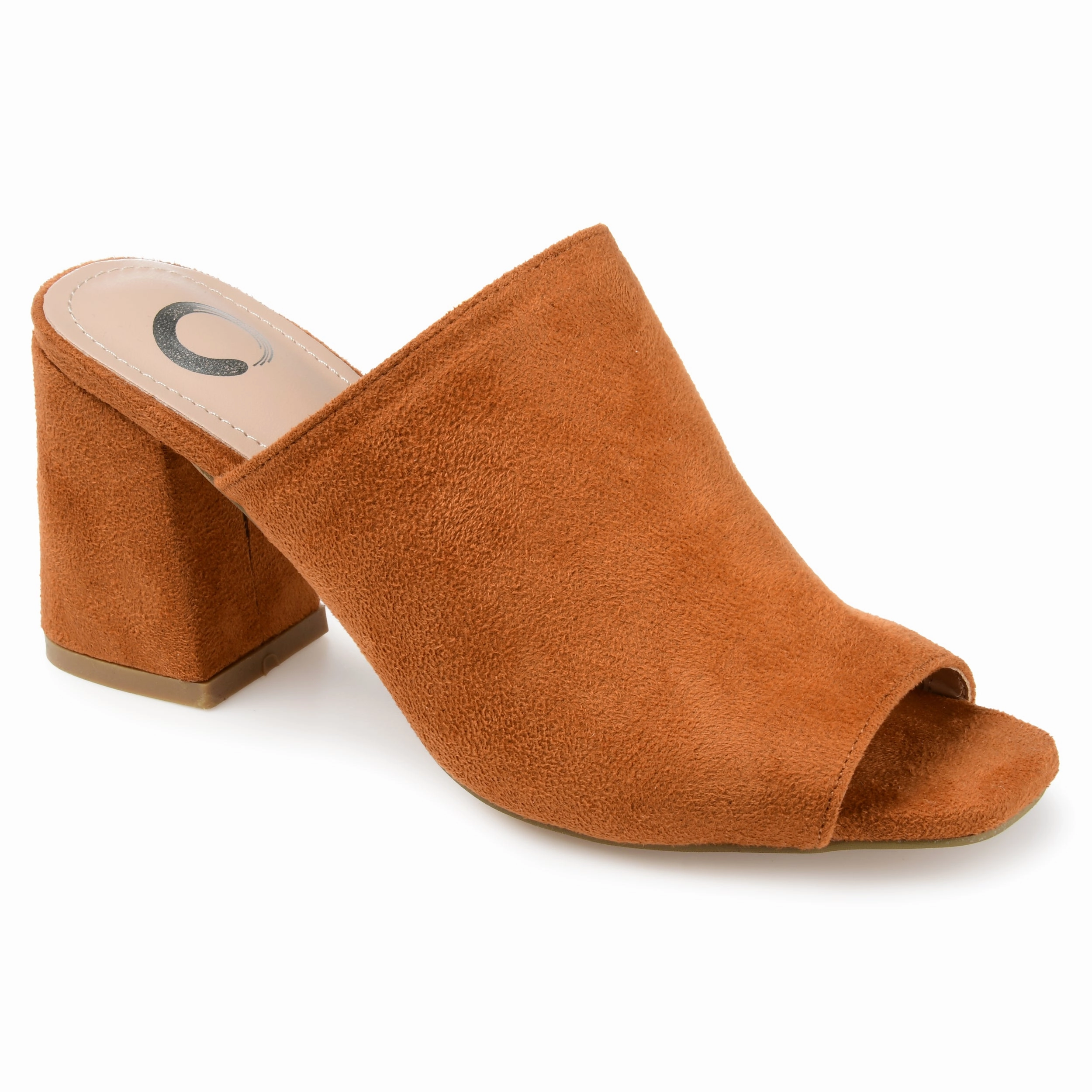 Journee Collection Women's Wide Width Adelaide Slide Moisture Wicking Material