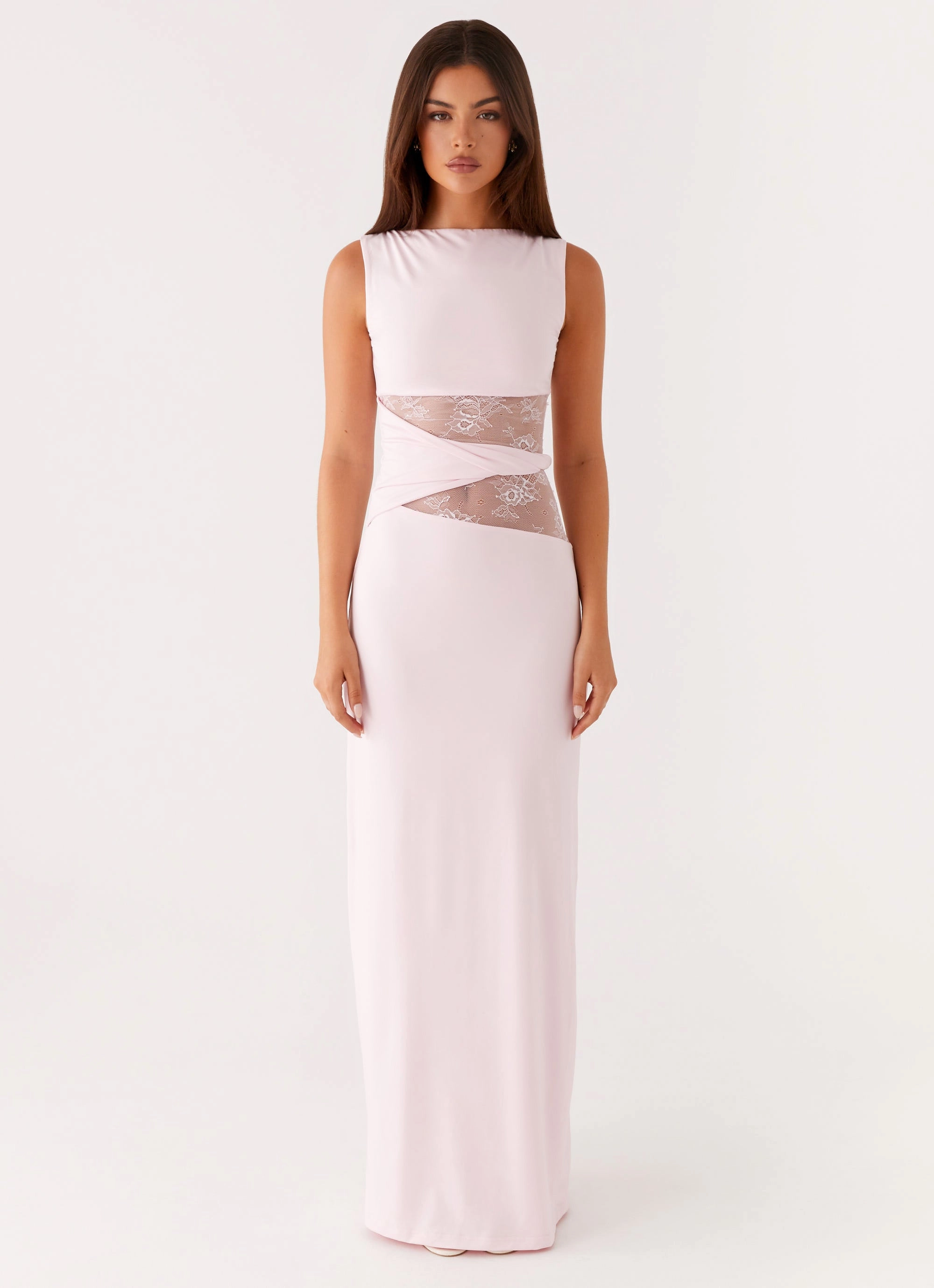 Dreamy Presence Karma Maxi Dress - Pink