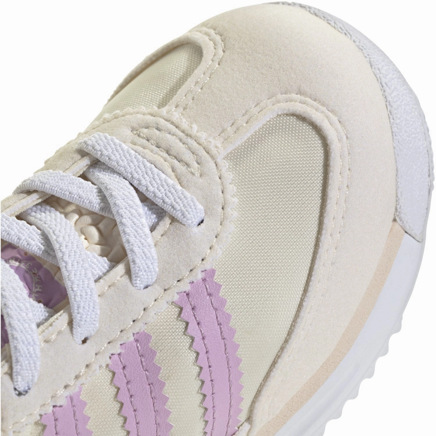 Tear Resistant Stitching adidas Originals Chalk White/Bliss Lilac/Wonder Quartz Sl 72 Rs El I Sneakers