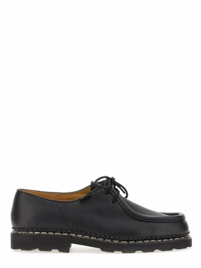 Two Holes Michael Lace-Up Nordic Shade Patent Grain
