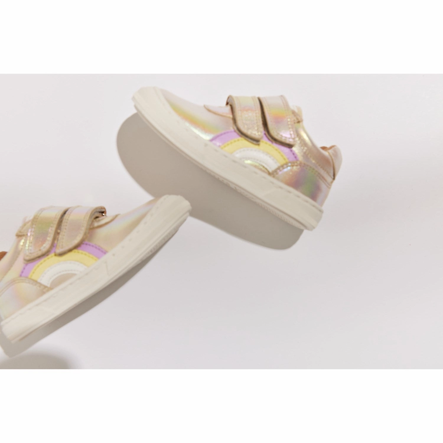 Bisgaard Galaxy Rainbow Low Velcro Shoe Torsional Rigidity Enhancements