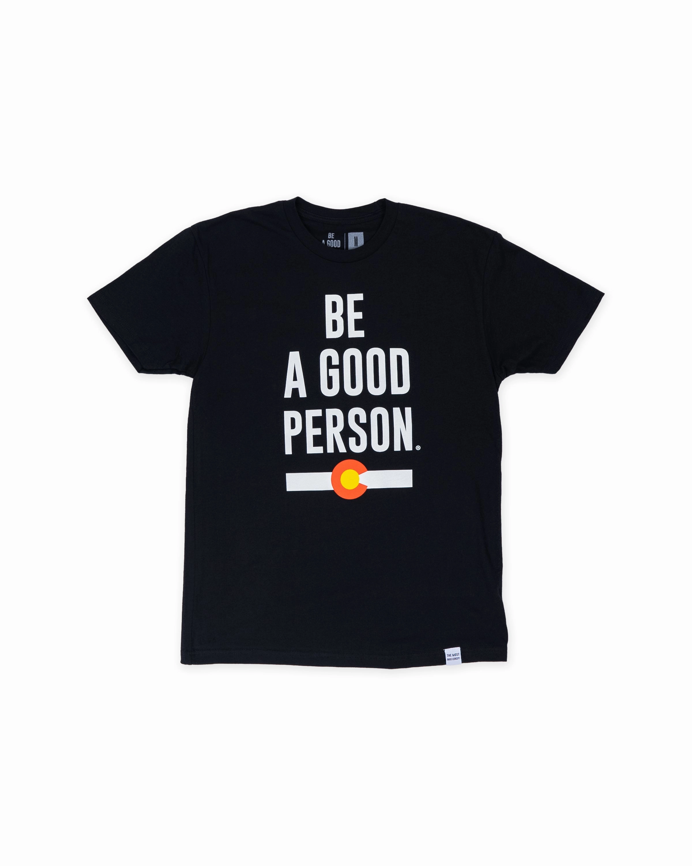 Signature Colorado Hometown T-Shirt - Black SlimFitDesign Non Iron Finish