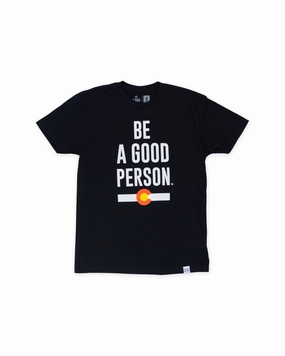 Signature Colorado Hometown T-Shirt - Black SlimFitDesign Non Iron Finish