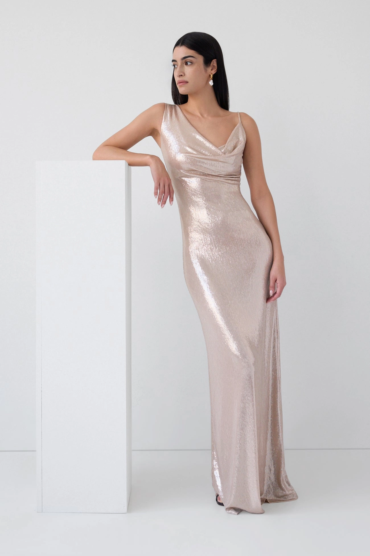 Easy Vibe Liberty Metallic Gown