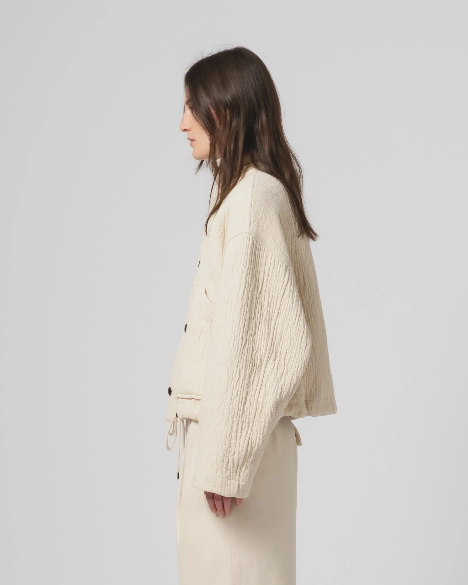 G.o.D Nuclear Jacket Fjord Jacquard Wheat Core Look