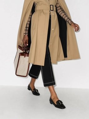 Ferragamo Zaneta Double-Bow Moccasins Weekend Casual Cozy Step-On