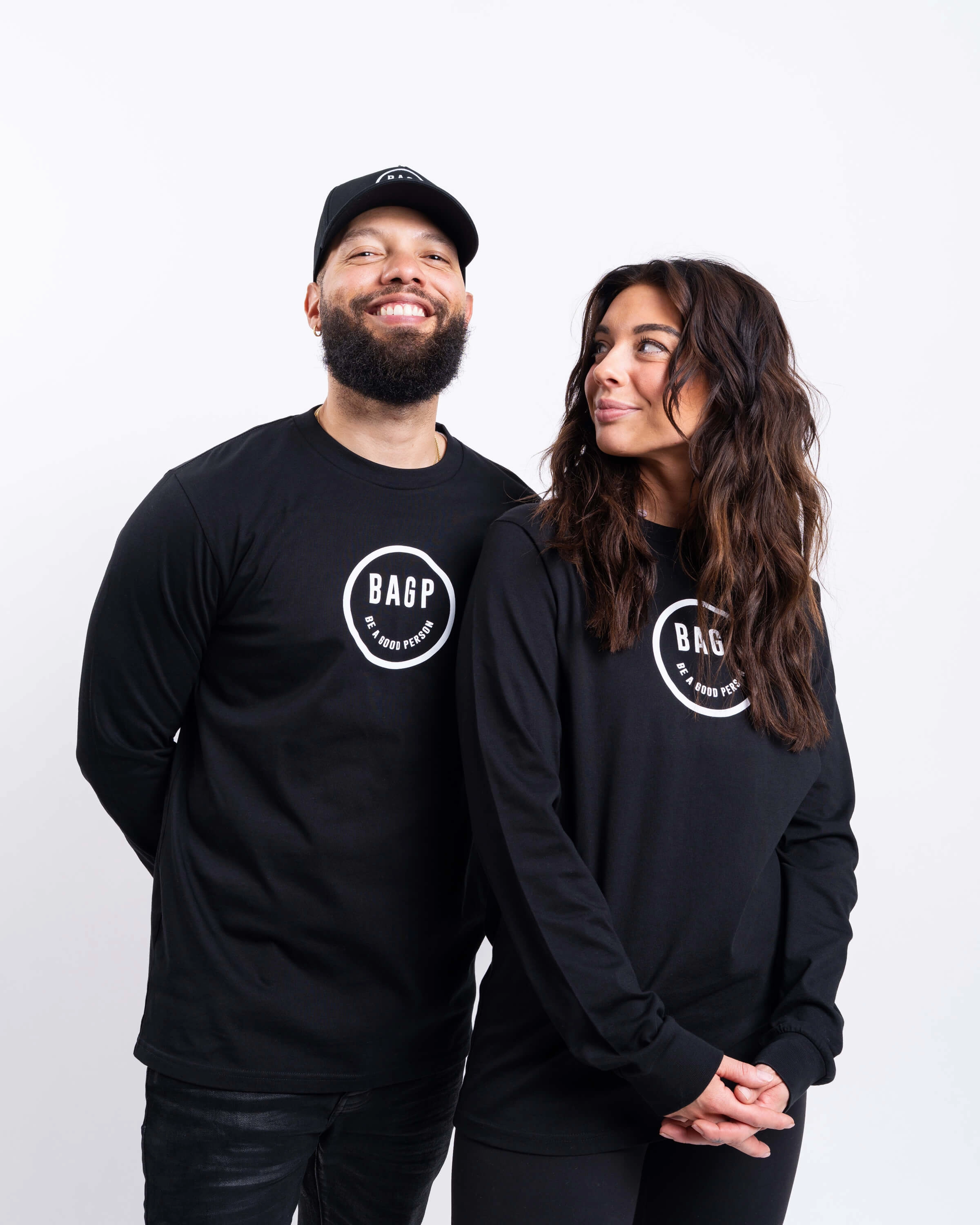 Smiley Long Sleeve - Black Timeless Wear