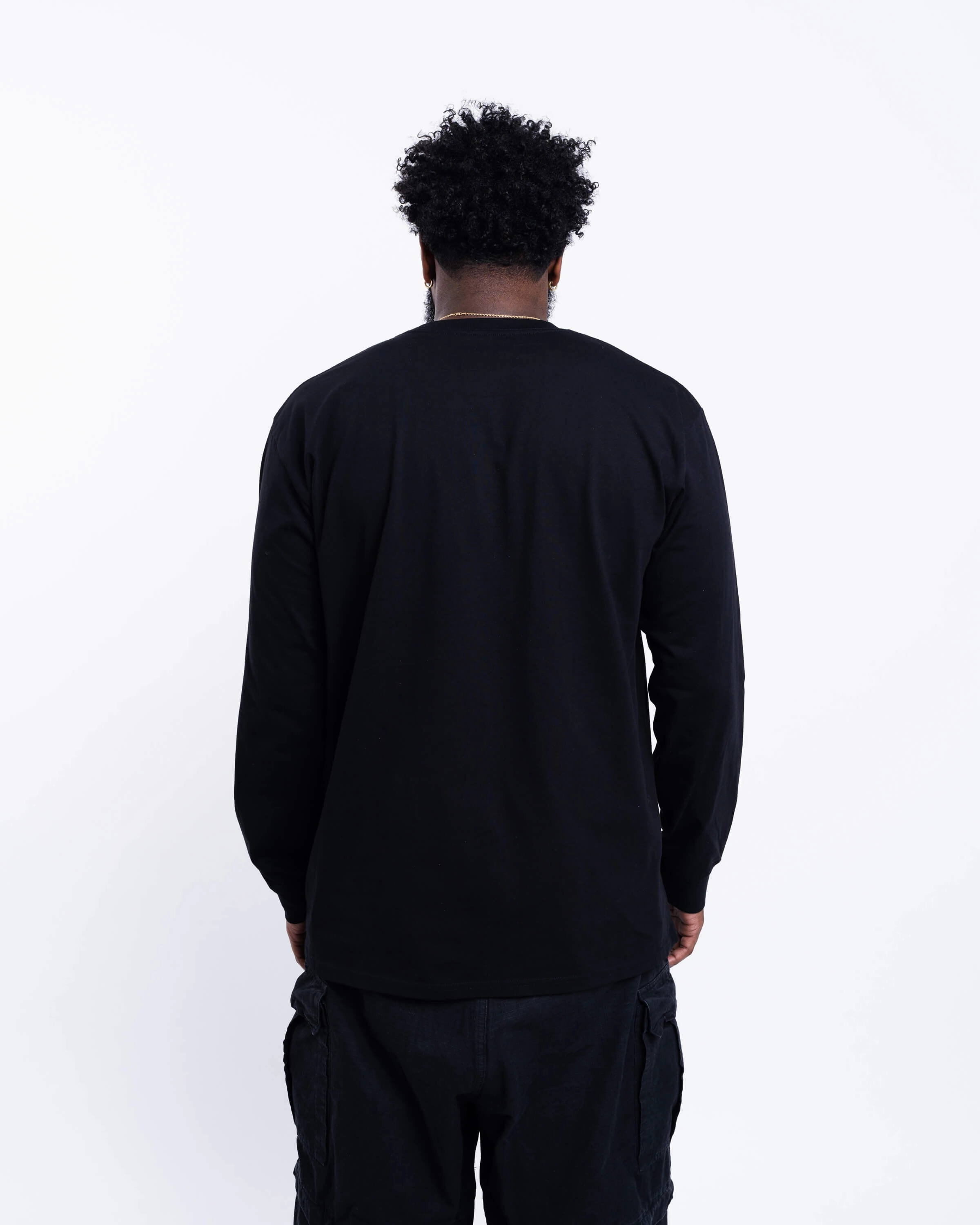 Foil Long Sleeve - Black/Gold Preppy Sleeveless freedom