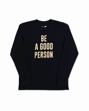 Foil Long Sleeve - Black/Gold Modern Layer