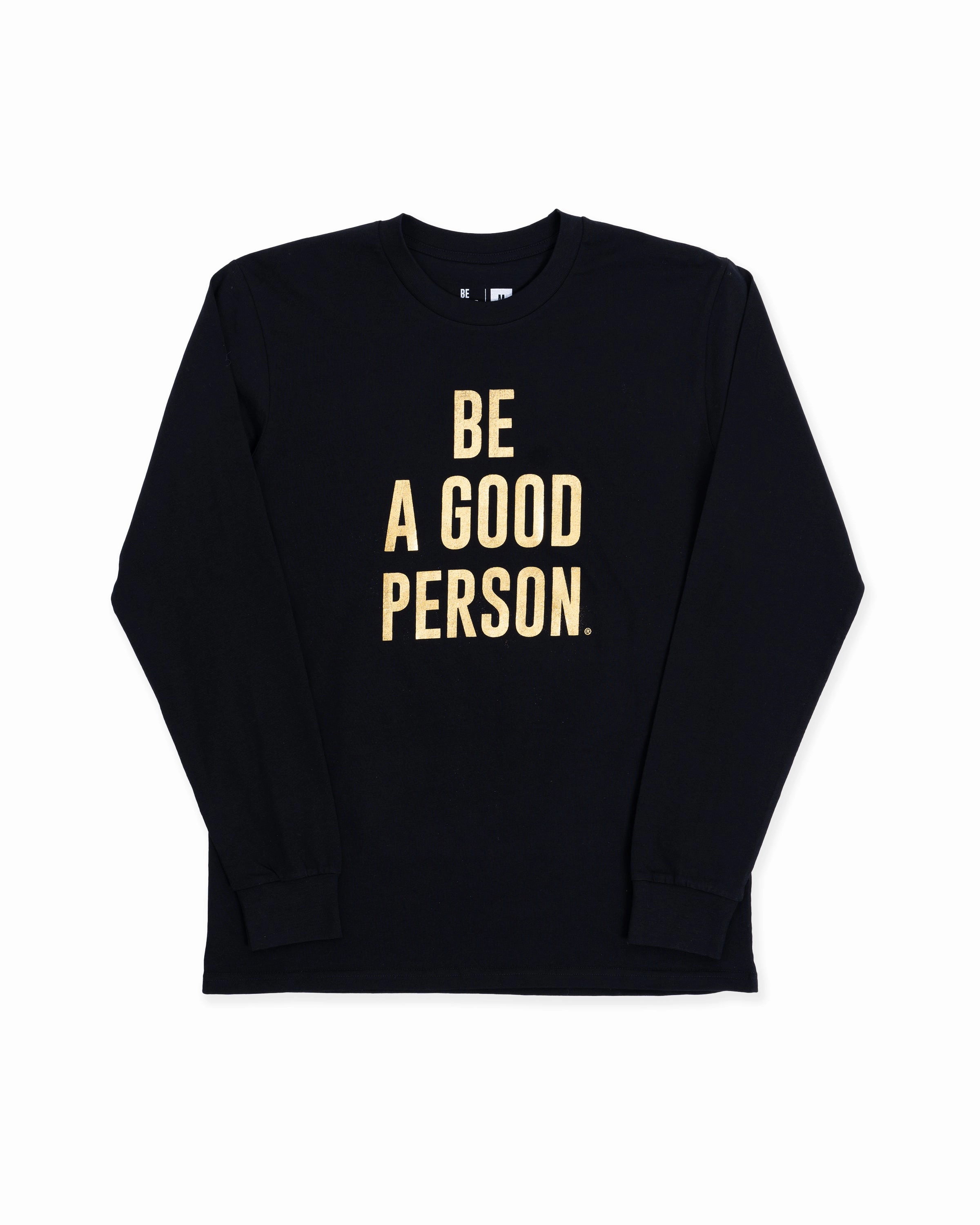 Foil Long Sleeve - Black/Gold Modern Layer