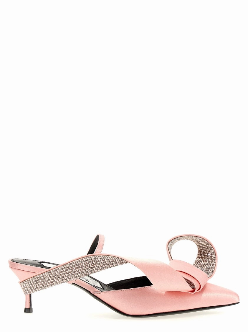 Area Marquise' Satin Mules Relaxation Sandal