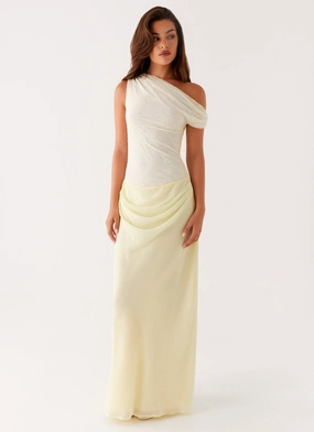Casual Style Wear Lili Maxi Dress - Yellow