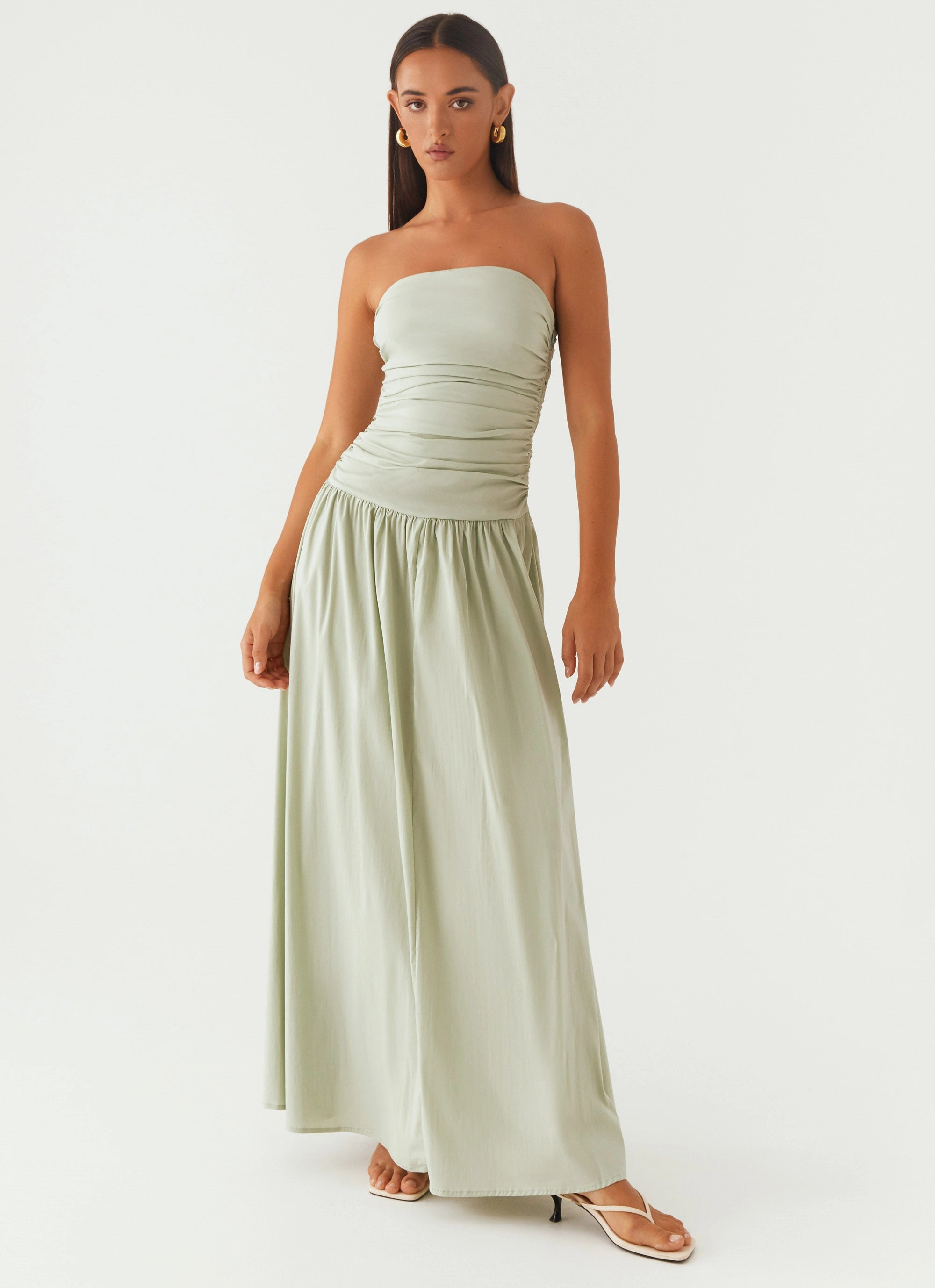 Carmel Maxi Dress - Sage Layered Wear