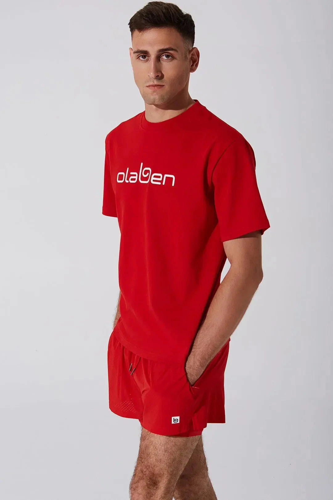 Limited Unisex Olaben Tee - Red Casual Flex Fit