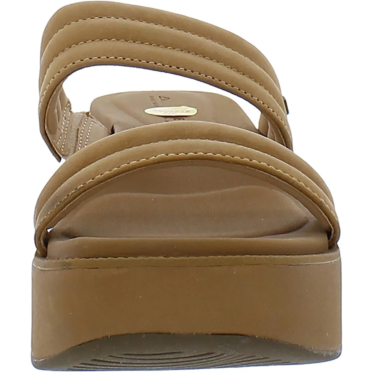 Comfortable Footwear for Summer Lofty Lux Hi Womens Padded Insole Slip On Wedge Sandals