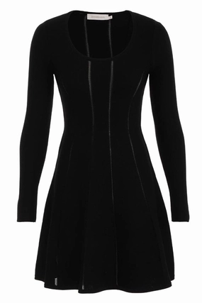 Luminosity Knit Panelled Mini Dress Cute Touch