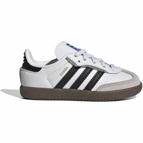 Versatile lining Abrasion Resistant Heel adidas Originals Ftwr White/Core Black/Gum5 Samba Og Cf El I Sneakers