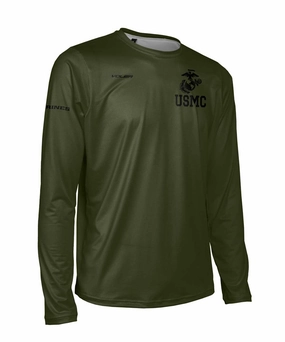 4 Way Stretch M. ENDURANCE AIR LS TEE - USMC