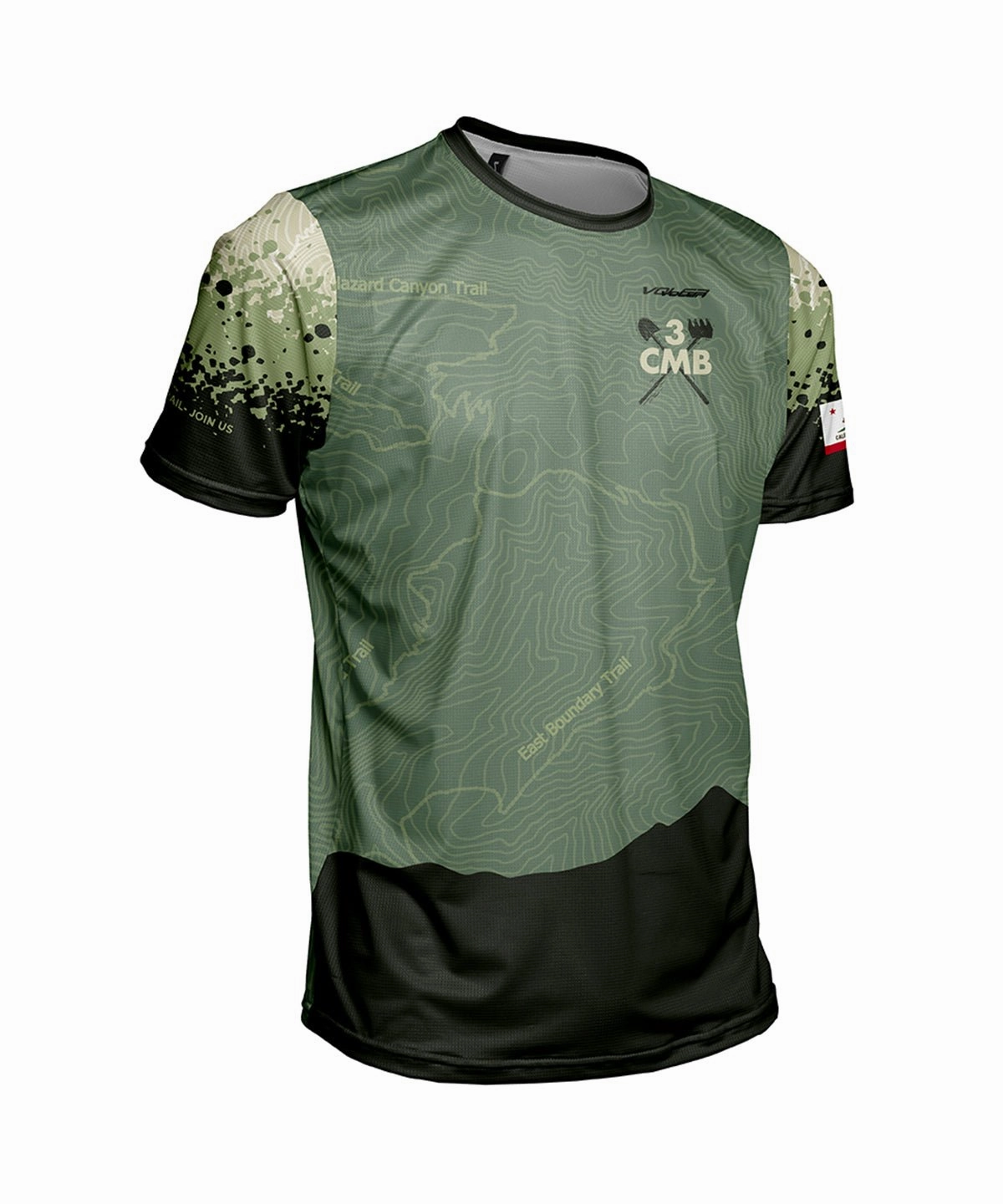 M. ENDURANCE AIR TEE - 3CMB Non Chafe Stitching Reinforced Stress Point Stitching