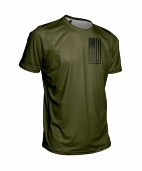 Outdoor Training M. ENDURANCE AIR TEE - NEVER QUIT
