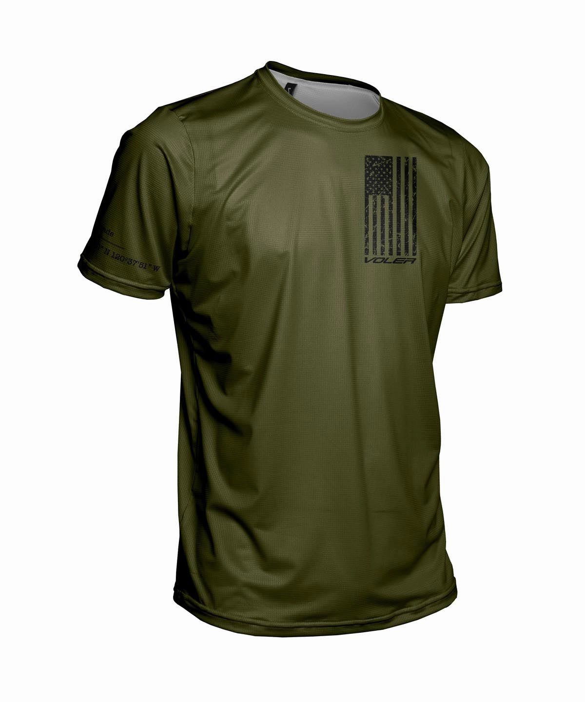 M. ENDURANCE AIR TEE - NEVER QUIT workout mode Tagless Neckline