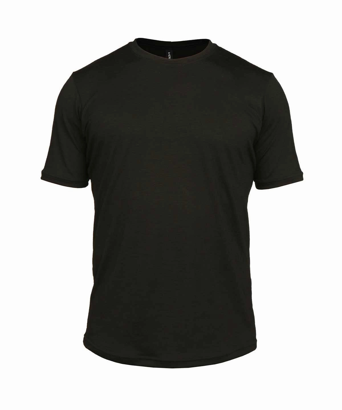 M. LIGHTWEIGHT MERINO TEE - BLACK Quick Release Ventilation Versatile Outfit