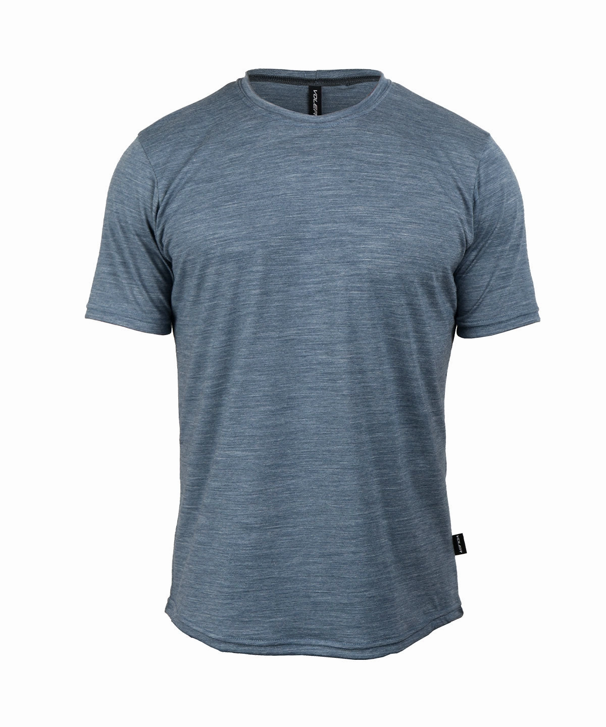 M. LIGHTWEIGHT MERINO TEE - SLATE HEATHER Cool Fit