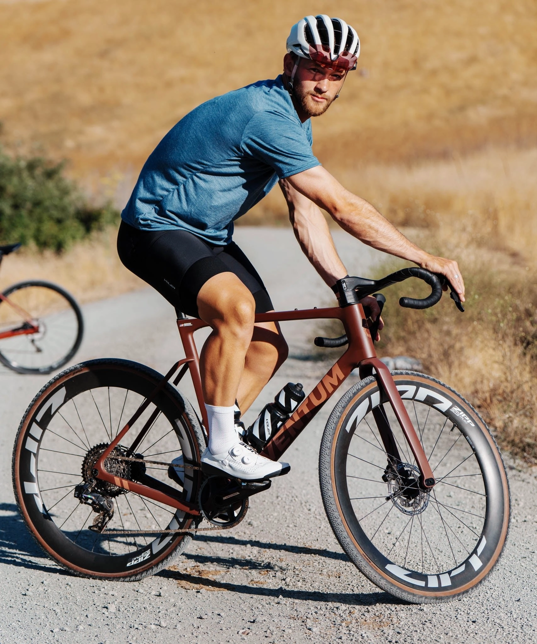 Raglan sleeves M. LIGHTWEIGHT MERINO TEE - SLATE HEATHER