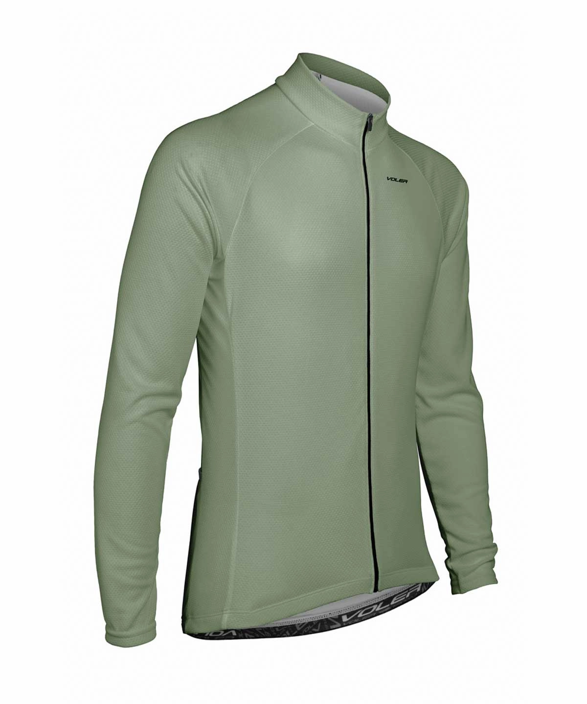 M. PELOTON LIGHTWEIGHT LS JERSEY - SOLID Snag Resistant Knit Training Fit